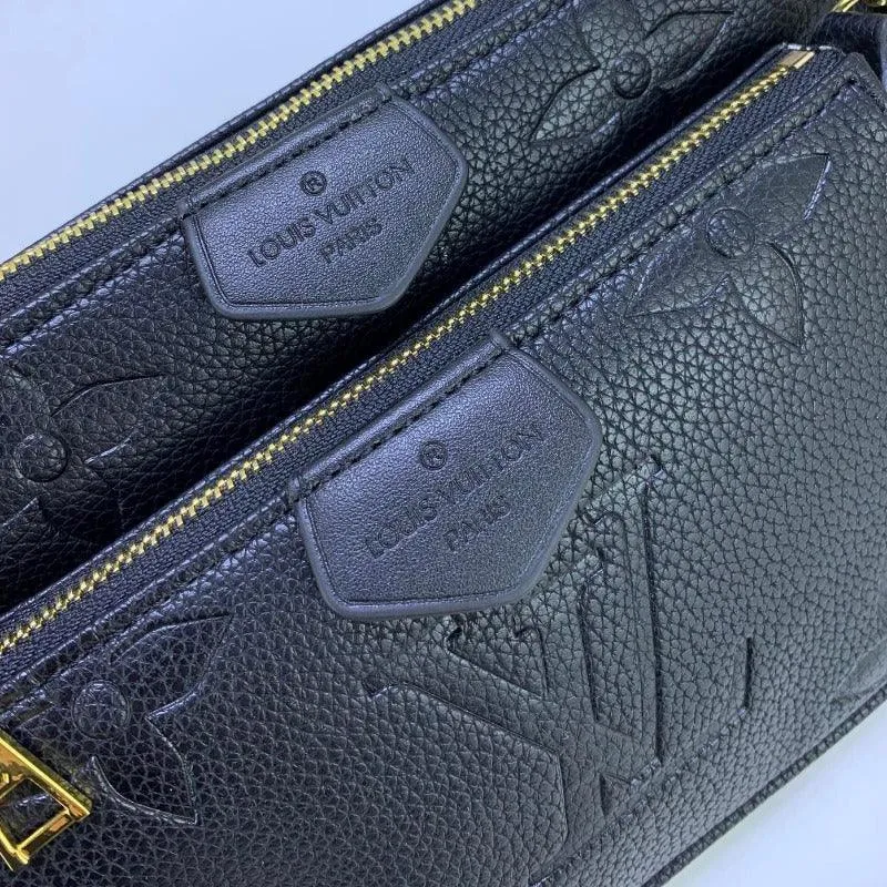 1984 - Multi Pochette Shoulder Bag Black