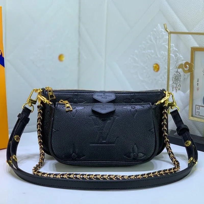 1984 - Multi Pochette Shoulder Bag Black