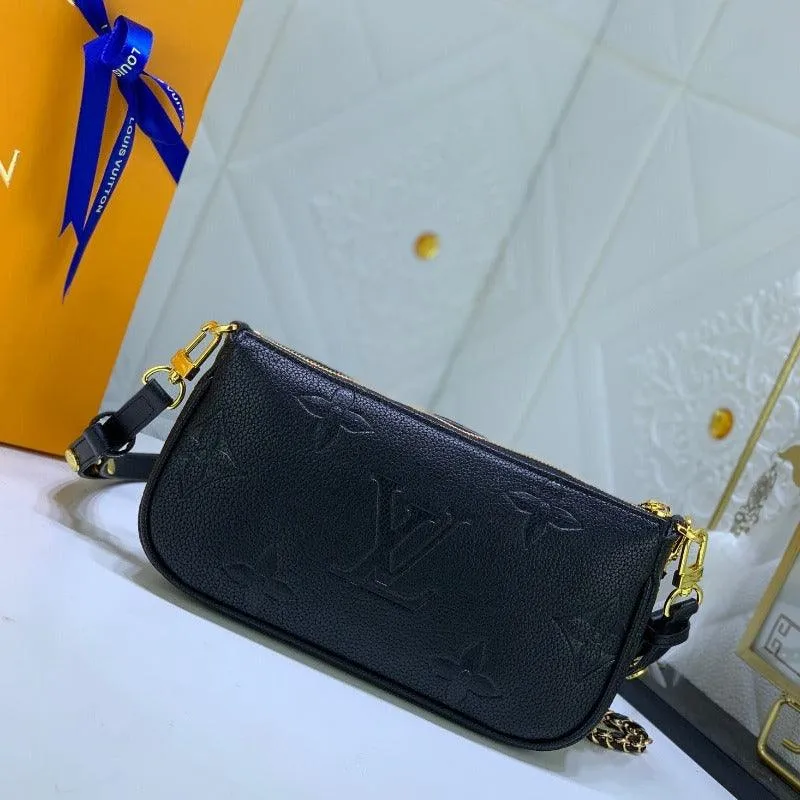 1984 - Multi Pochette Shoulder Bag Black