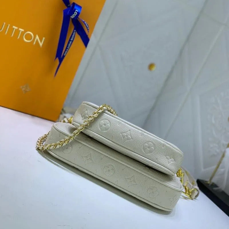 1984 - Multi Pochette Shoulder Bag Milk