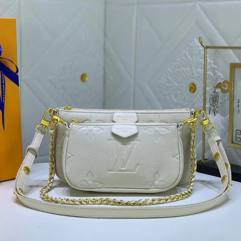 1984 - Multi Pochette Shoulder Bag Milk