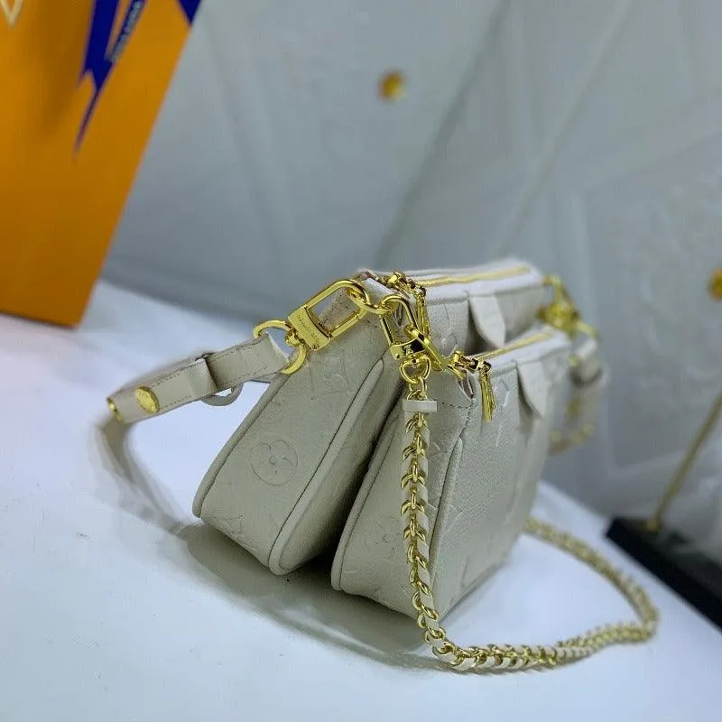 1984 - Multi Pochette Shoulder Bag Milk