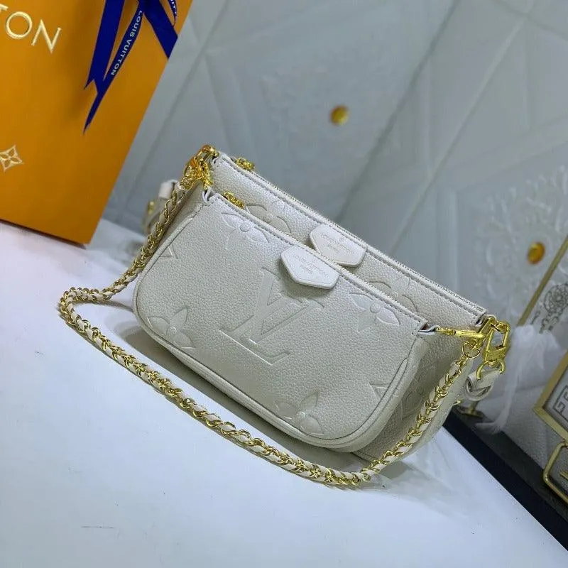 1984 - Multi Pochette Shoulder Bag Milk