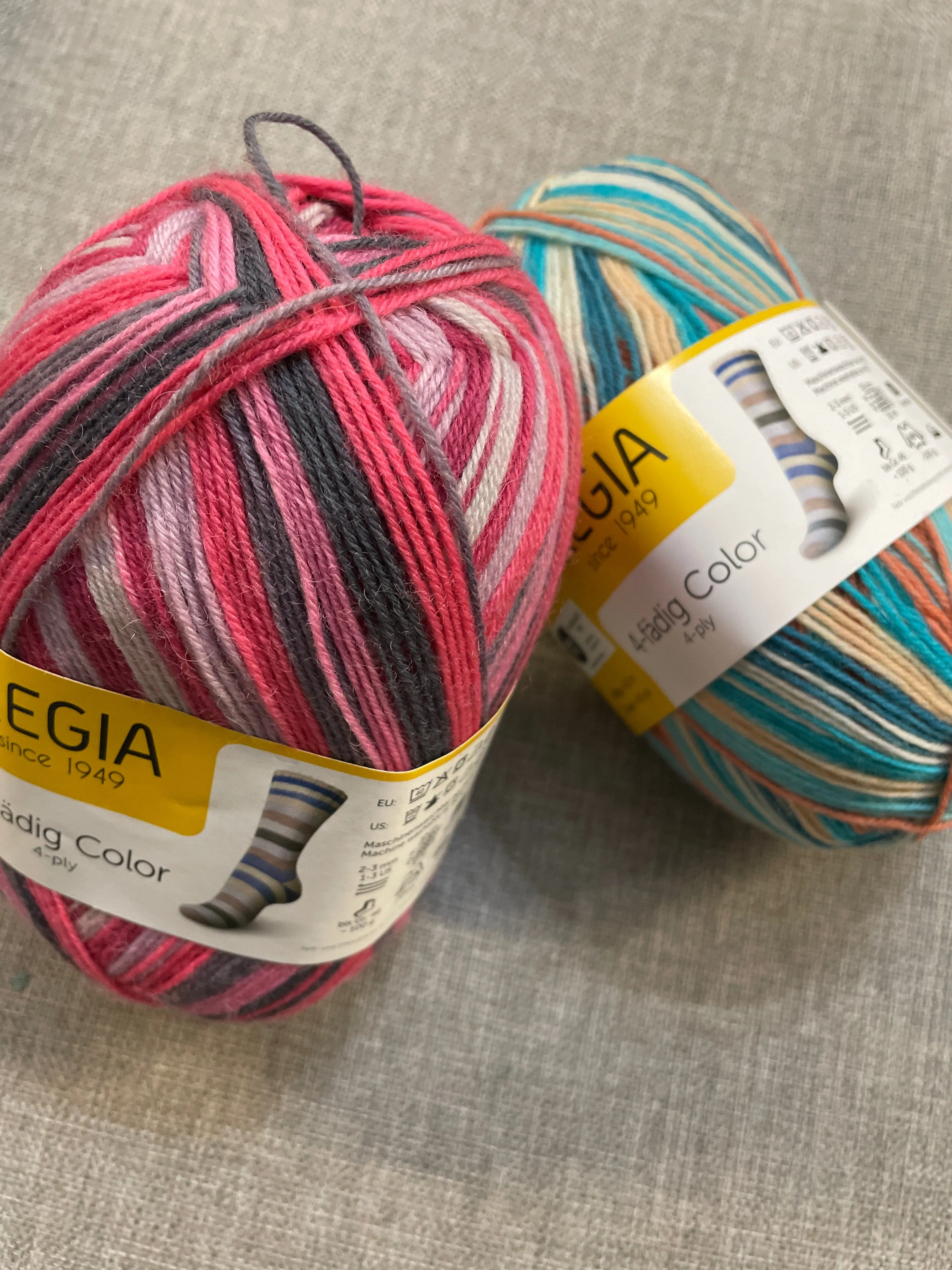 4 fädig Color