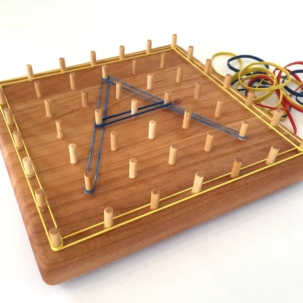 All Natural Wood Geoboard