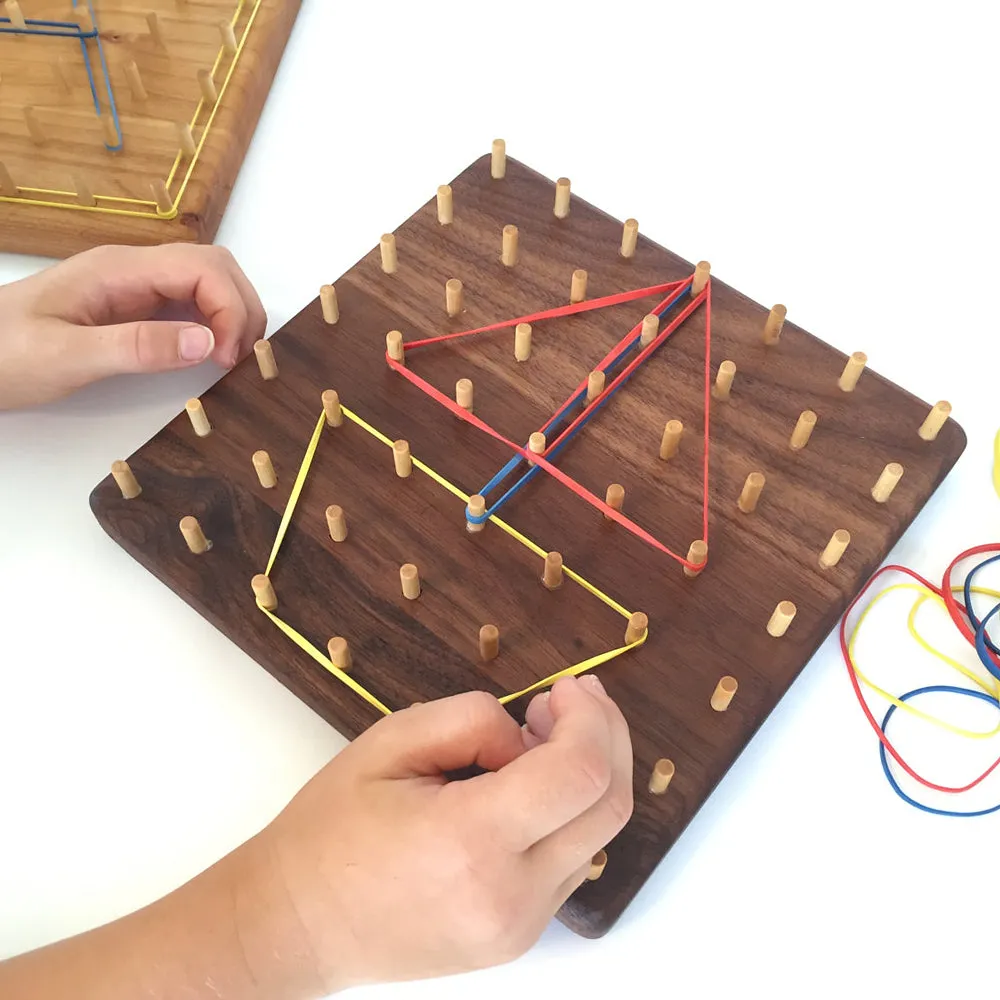 All Natural Wood Geoboard