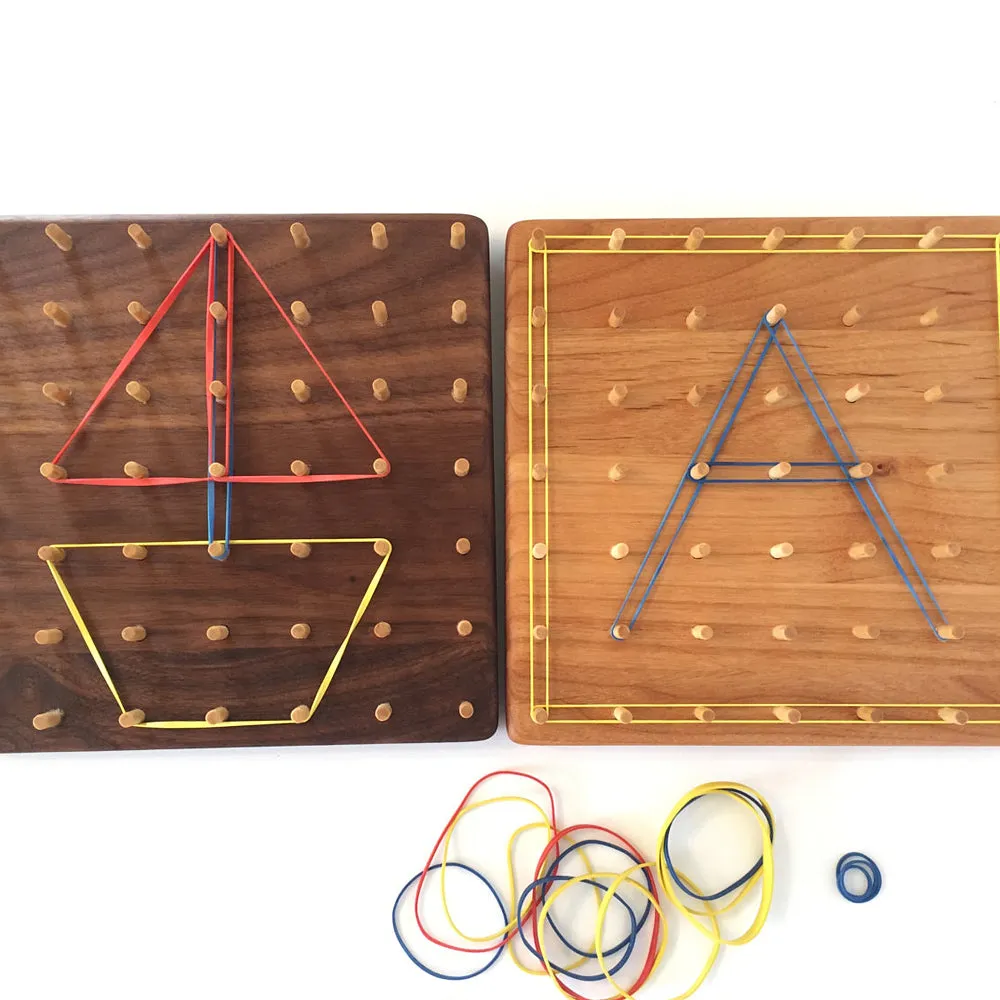 All Natural Wood Geoboard