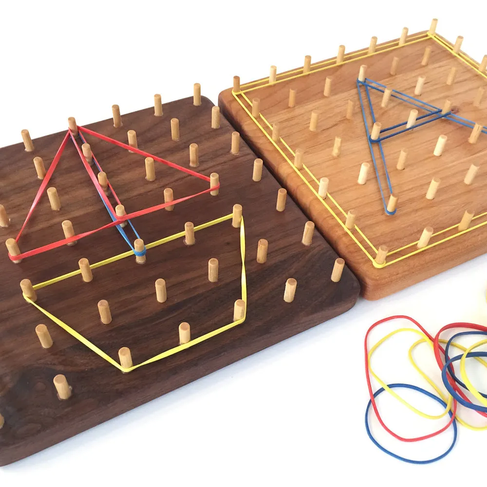 All Natural Wood Geoboard