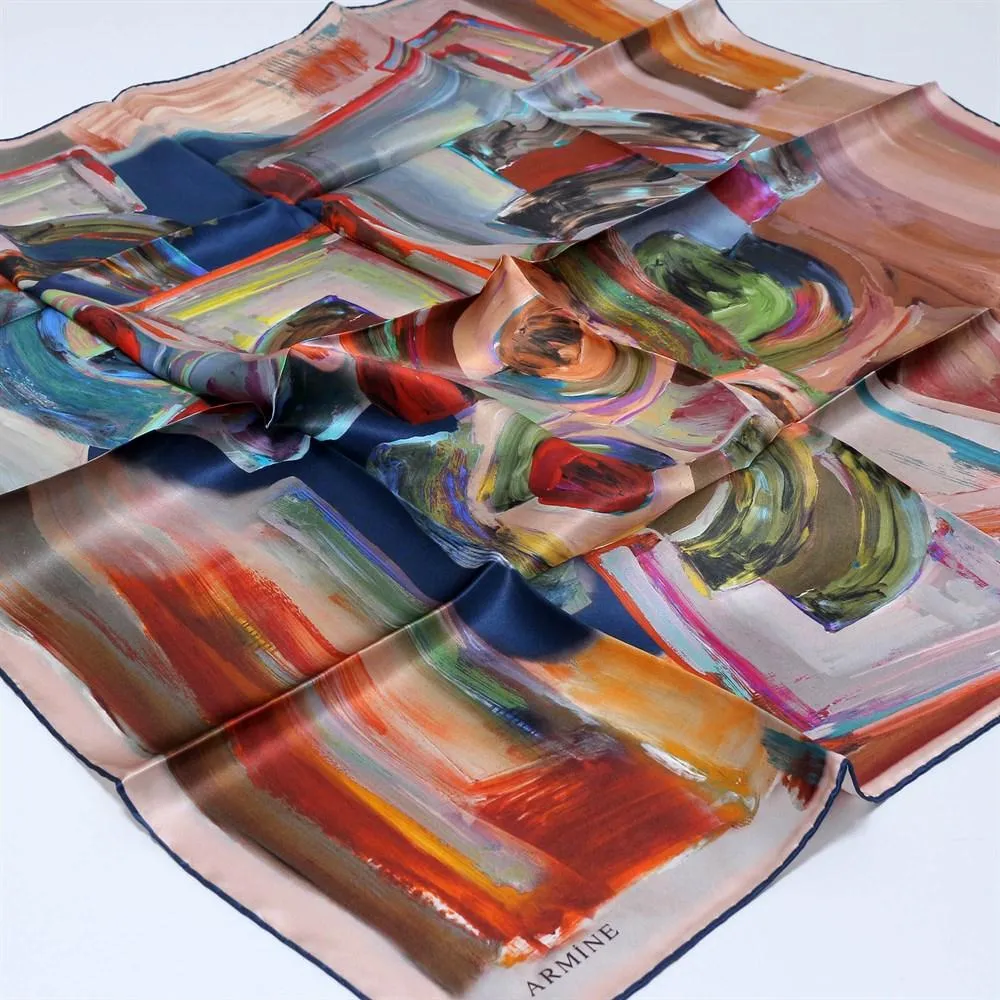 Armine Turkish Silk Scarves Electric Prism 4