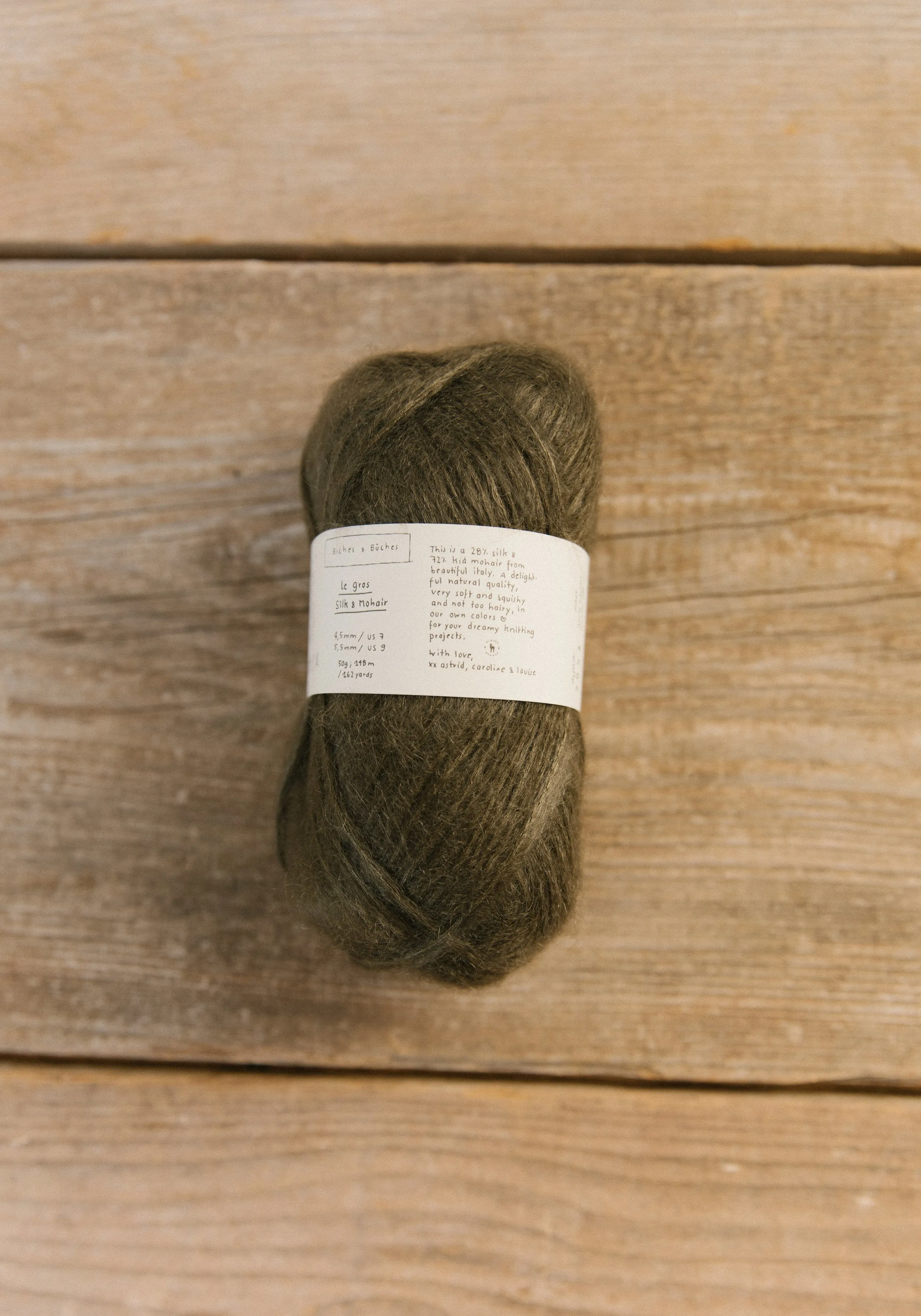Biches & Bûches Le Gros Silk & Mohair