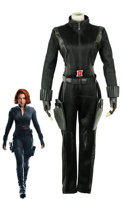 Captain America ⅡBlack Widow Cosplay Costume