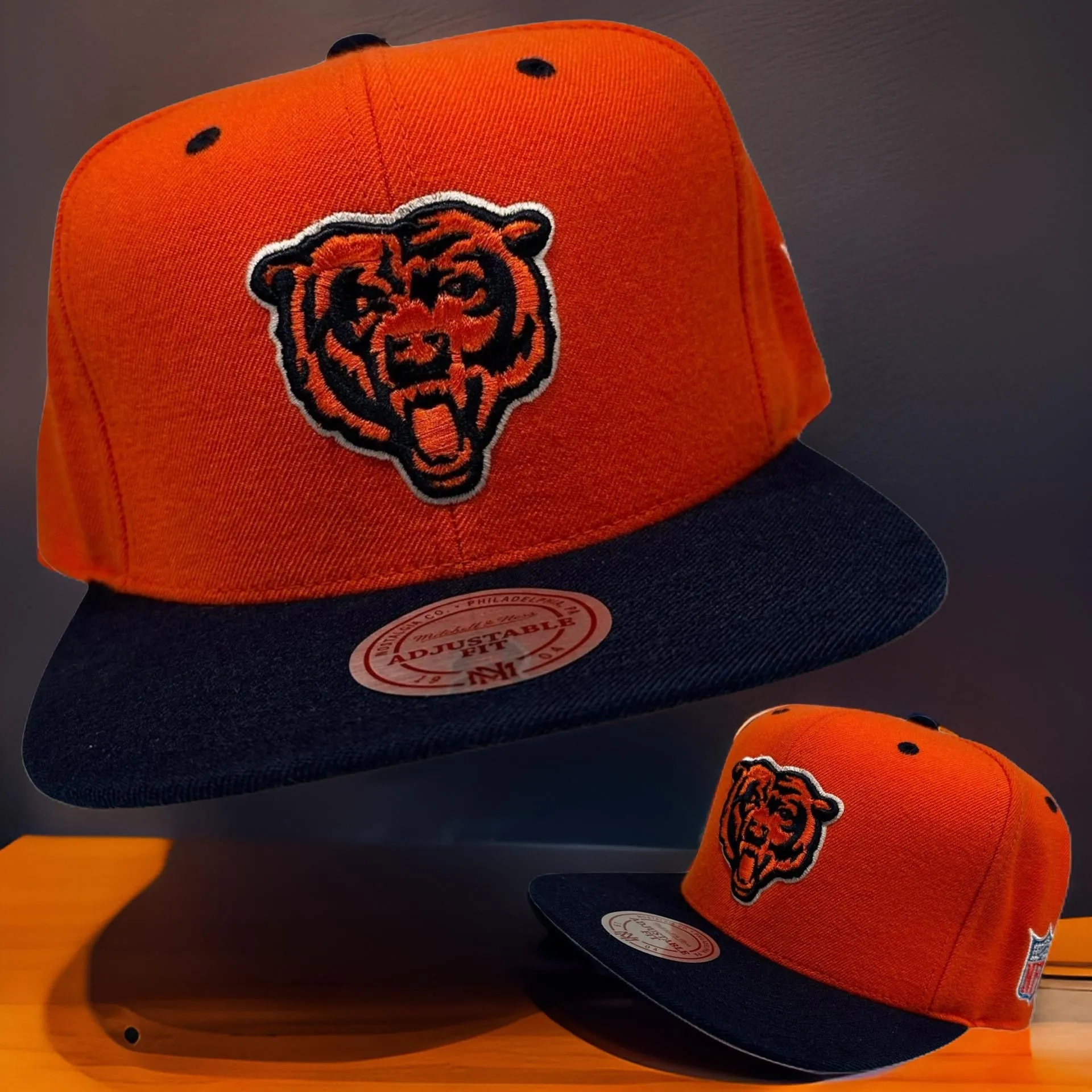 *Chicago Bears* snapback hats by Mitchell & Ness ~The Vintage Collection~