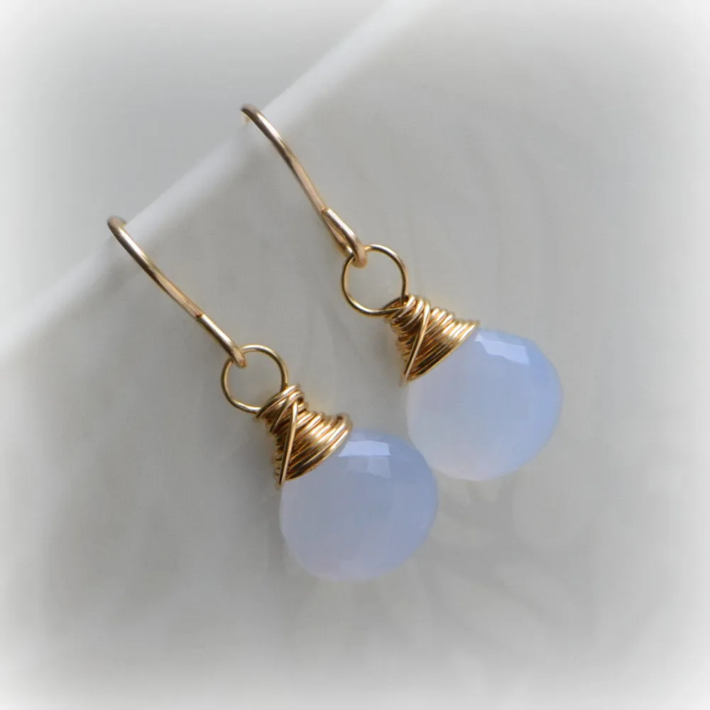 Citrine Earrings In Gold