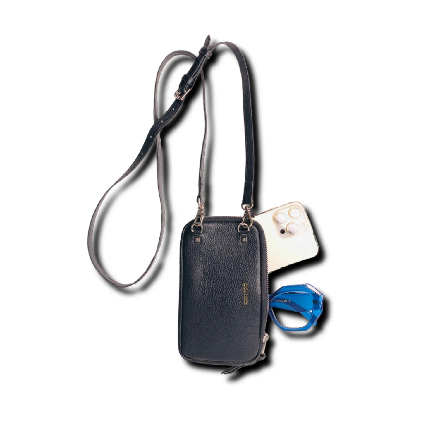 Crossbody Pouch in Black