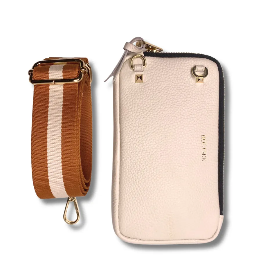 Crossbody Pouch In Ivory