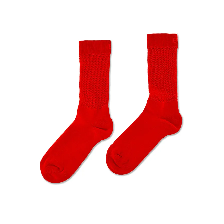 ERL Knit Socks (Red)
