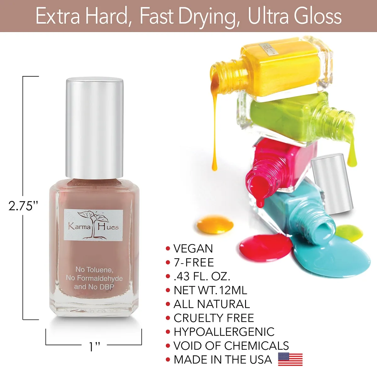 Karma Naturals Nail Polish - Totes South Hampton