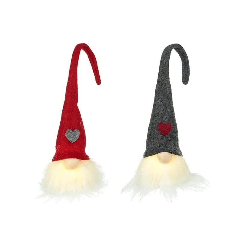 LED Fabric Gonks With Pointy Hats