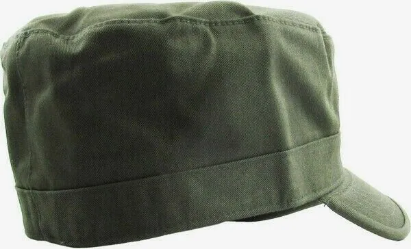 Military Army Style OD Green Combat BDU Hat 100% Cotton BDU Cap