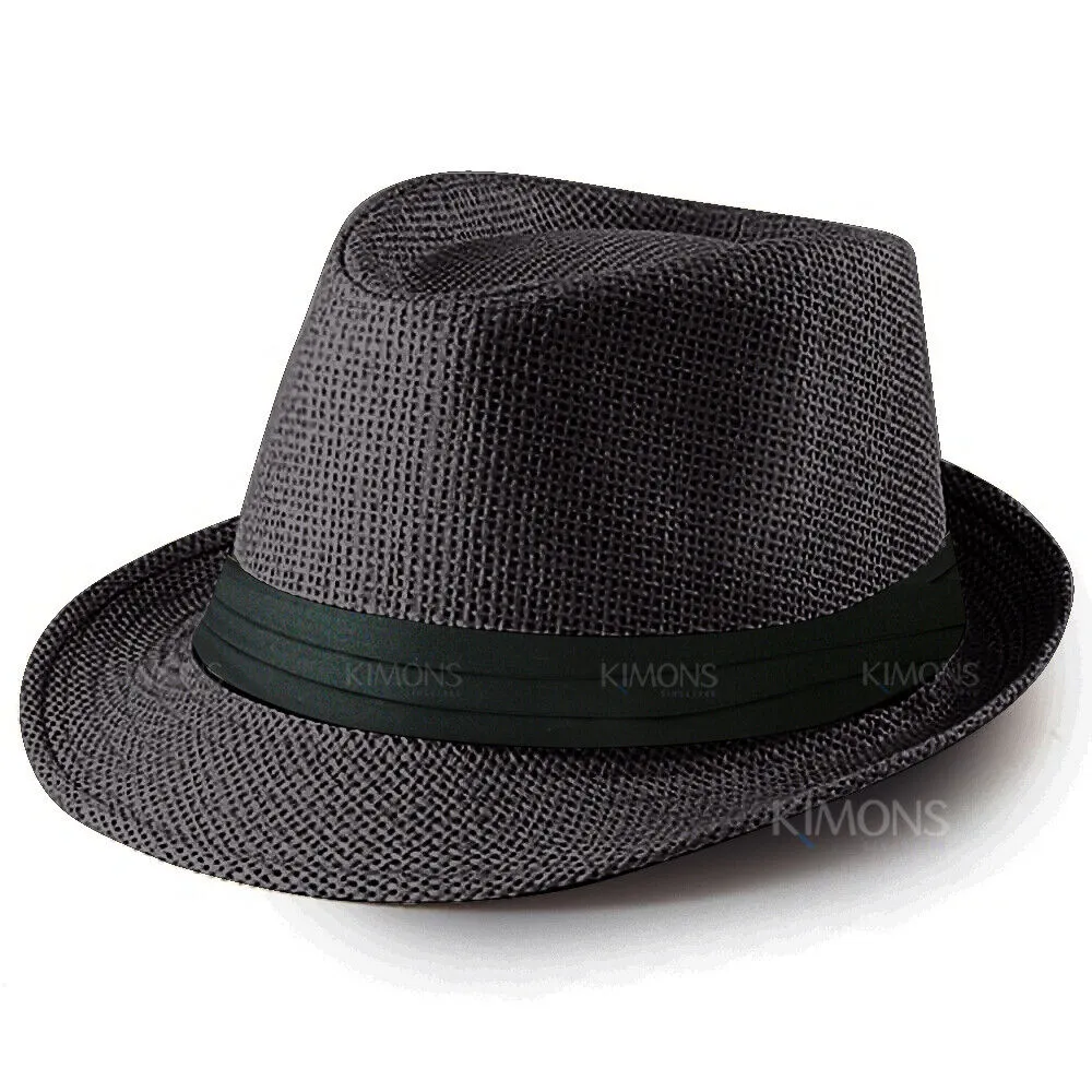 Ocean & Earth Chapéu Vix Fedora Preto