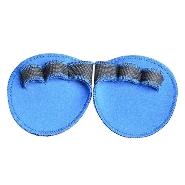 Outdoor sports gloves wristband slip breathable training dumbbell sports designer palm fitness protection weight lifting gloves