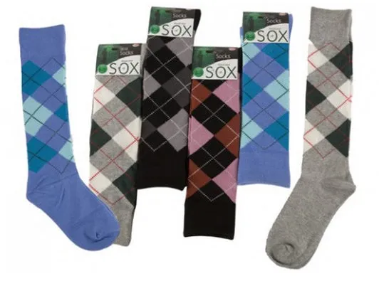 Patterned Mens Socks pair