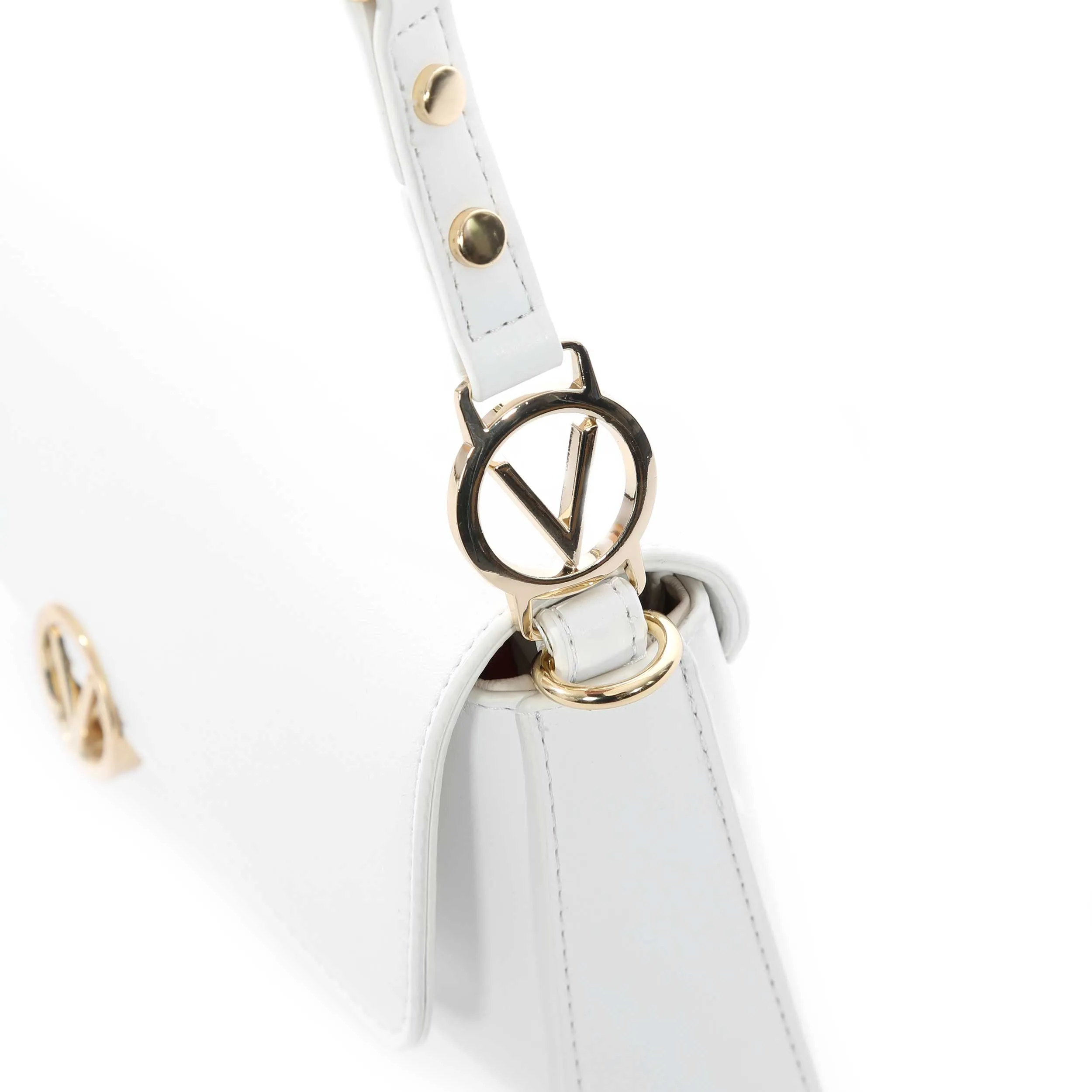 Valentino Bags July RE Ladies Shoulder Bag in White
